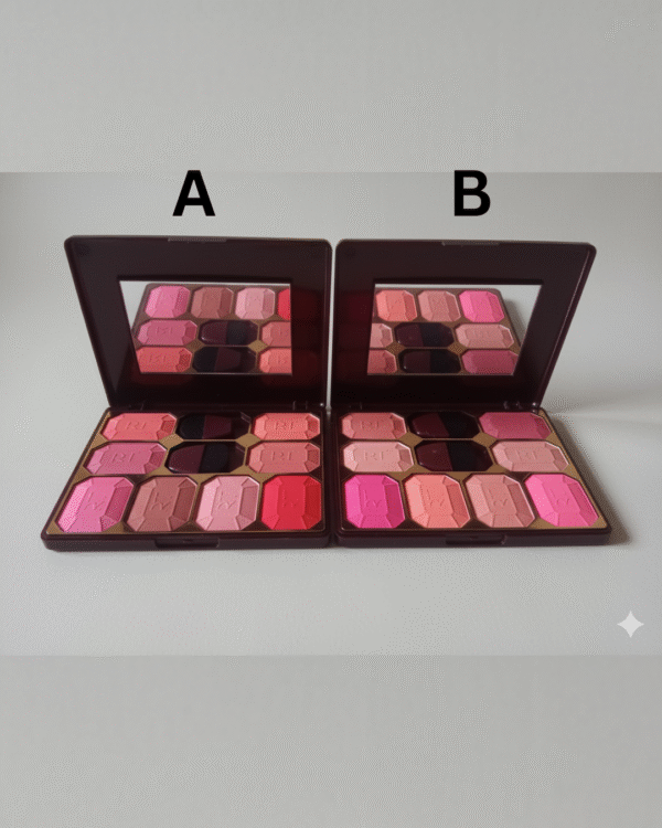 (05-Deal) 5 Glow Lip Gloss + 2 Blushers Kit – Radiant Glam Combo