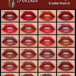(04-Deal) 5 Glow Lip Gloss + 1 Blusher – Shine & Flush Bundle