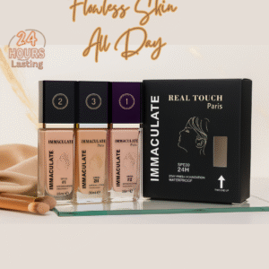 RealTouch Hypoallergenic Waterproof Matte Foundation SPF 30